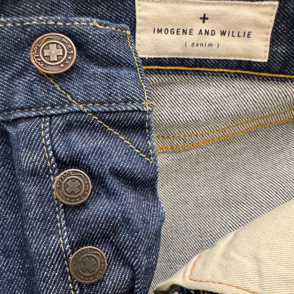 Imogene + Willie Ada Jennings Selvage Denim Jeans Size 25 - Picture 15 of 16